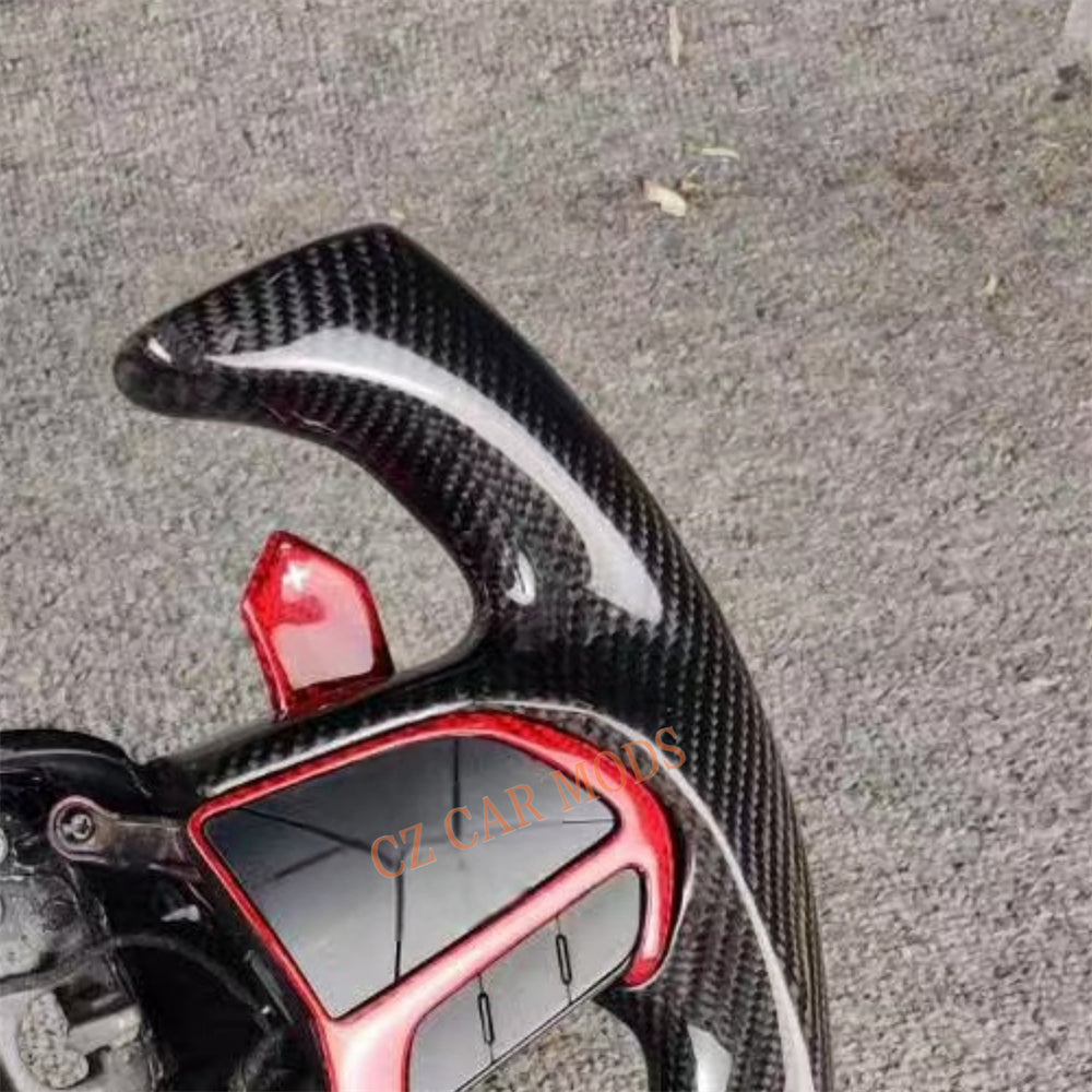 Customized Brand New Carbon Fiber Steering Wheel With Decor Cover Trim Auto Accessory For Jeep Grand Cherokee SRT 2014 2015 2016 2017 2018 2019 2020