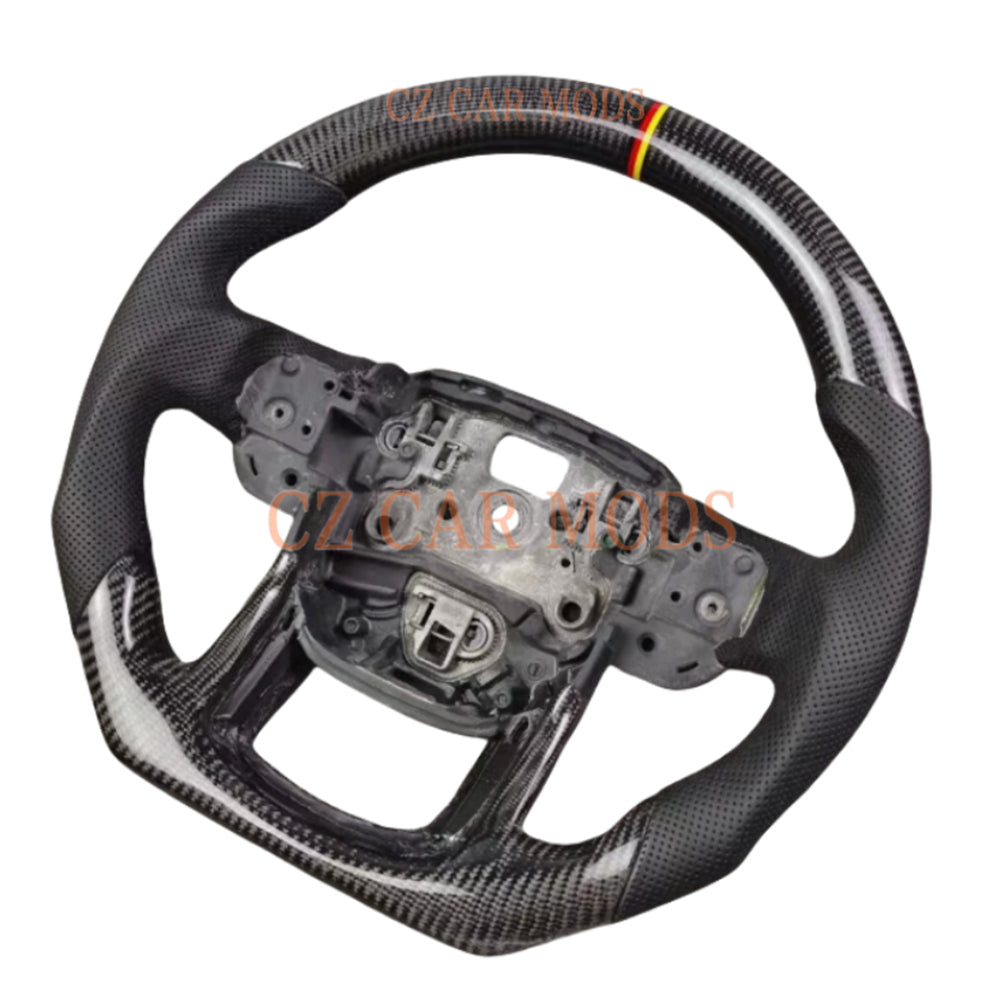 Custom Carbon Fiber Steering Wheel For 2014 2015 2016 2017 2018 2019 2020 2021 Range Rover Sport Auto Accessory ORIGINAL Steering Wheel Re-manufactured Customized Steering Wheel
