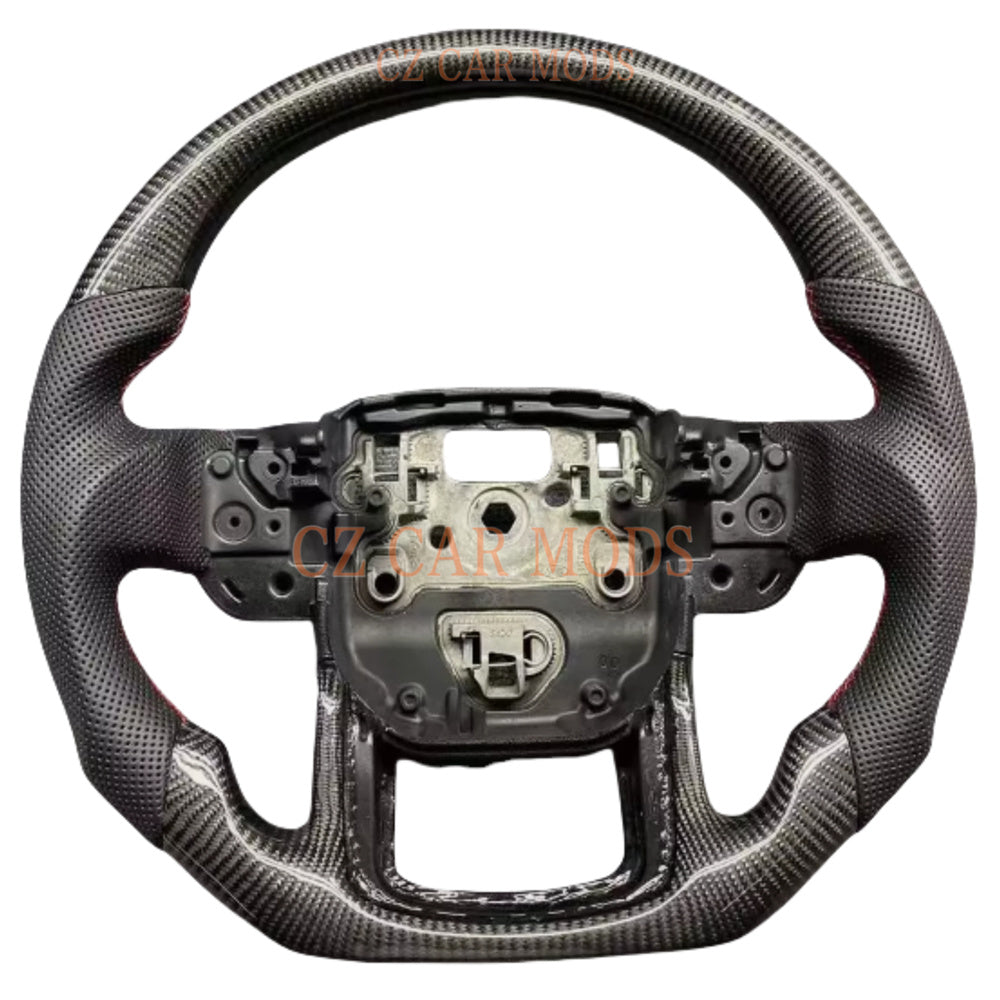 Custom Carbon Fiber Steering Wheel For Range Rover Sport 2014 2015 2016 2017 2018 2019 2020 2021 Auto Accessory ORIGINAL Steering Wheel Re-manufactured Customized Steering Wheel