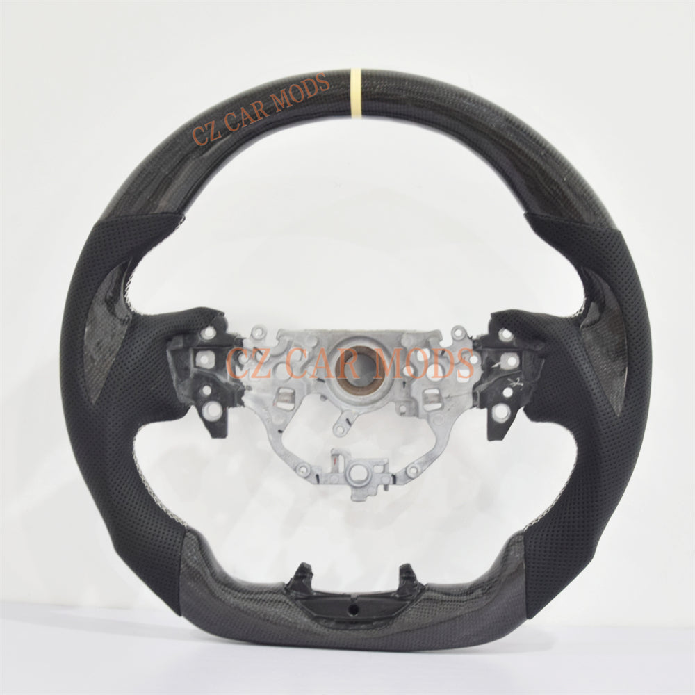 Custom Carbon Fiber Steering Wheel For 2024 Toyota Camry Auto Accessory Original Steering Wheel Re-manufactured Steering Wheel