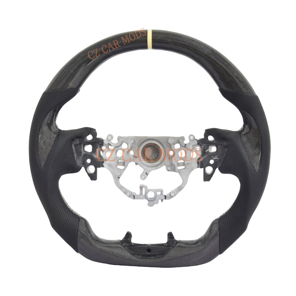 Custom Carbon Fiber Steering Wheel For 2024 Toyota Camry Auto Accessory Original Steering Wheel Re-manufactured Steering Wheel