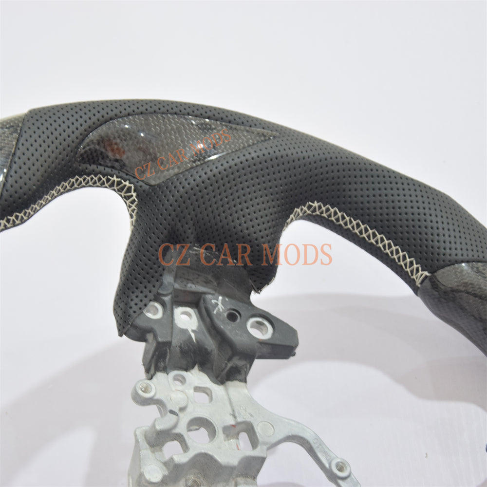 Custom Carbon Fiber Steering Wheel For 2024 Toyota Camry Auto Accessory Original Steering Wheel Re-manufactured Steering Wheel