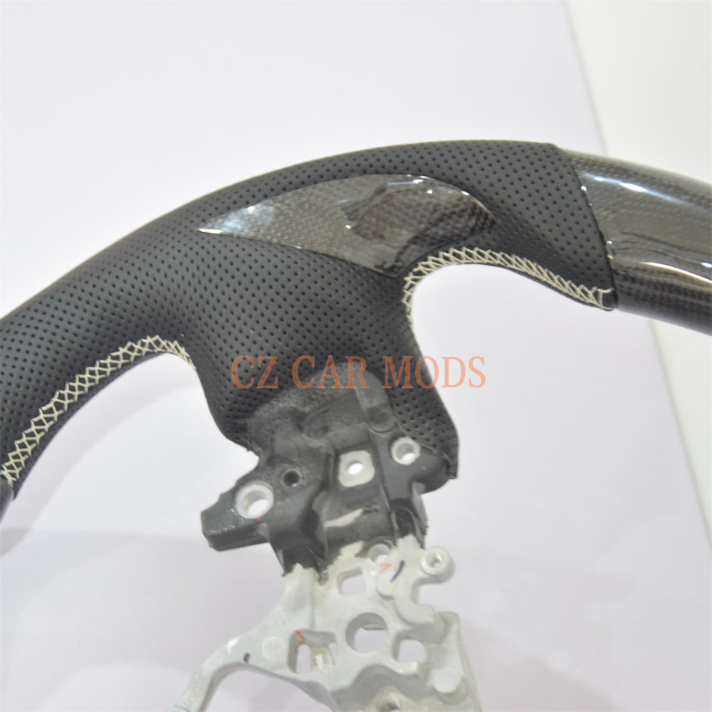 Custom Carbon Fiber Steering Wheel For 2024 Toyota Camry Auto Accessory Original Steering Wheel Re-manufactured Steering Wheel