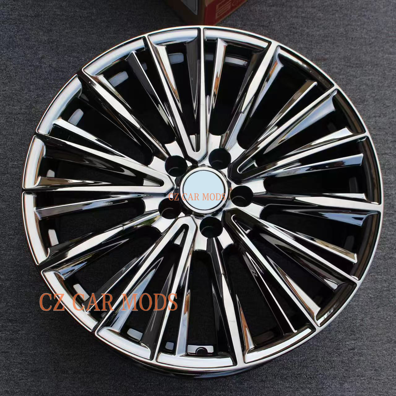4 pieces 2025 Lexus ES 17 inch electroplated wheel hub Forged Alloy Wheel Rim install kit