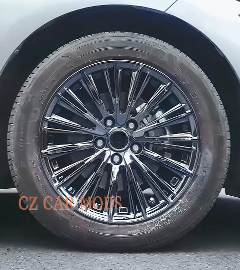 4 pieces 2025 Lexus ES 17 inch electroplated wheel hub Forged Alloy Wheel Rim install kit