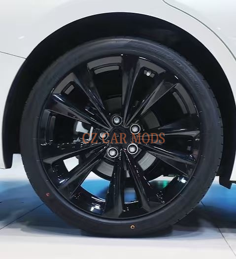 4 pieces 19 inch sport edition with shiny black wheels for 2025 Lexus ESelectroplated wheel hub Forged Alloy Wheel Rim install kit