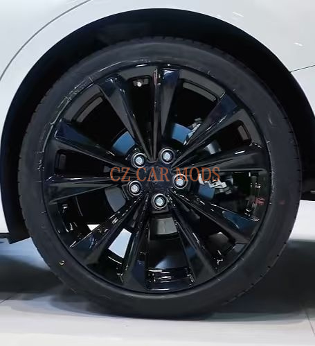 4 pieces 19 inch sport edition with shiny black wheels for 2025 Lexus ESelectroplated wheel hub Forged Alloy Wheel Rim install kit