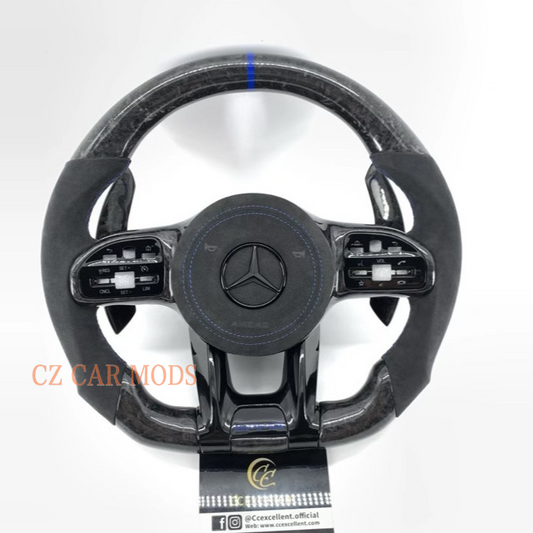 Only airbag cover and shift paddles for Mercedes Benz