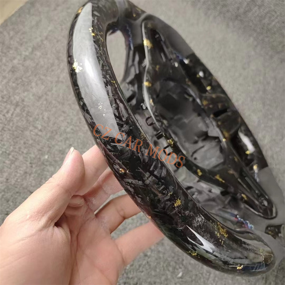 Customized Forged Carbon Fiber Steering Wheel Auto Accessory Steering Wheel Re-manufactured For 2018 2019 2020 2021 2022 BMW M8