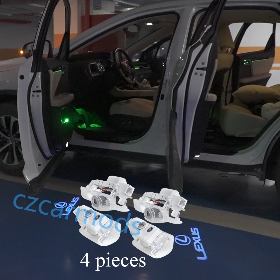 2pcs/4pcs Car Door Welcome Light Door Laser Logo Light LED for LEXUS ES IS GX RX GS LS LX RC UX