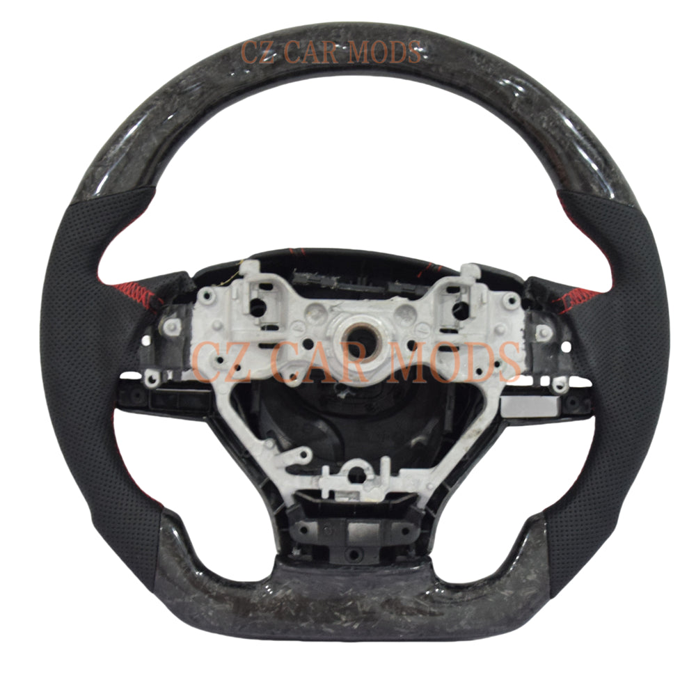 Custom Real Carbon Fiber Steering Wheel Auto Accessory Original Steering Wheel For 2016-2022 Lexus RX 2015 2016 2017 Lexus ES 2016-2021 Lexus LX 2018 2019 2020 2021 2022 Lexus GX 2016 2017 2018 2019 Lexus GS Re-manufactured Steering Wheel