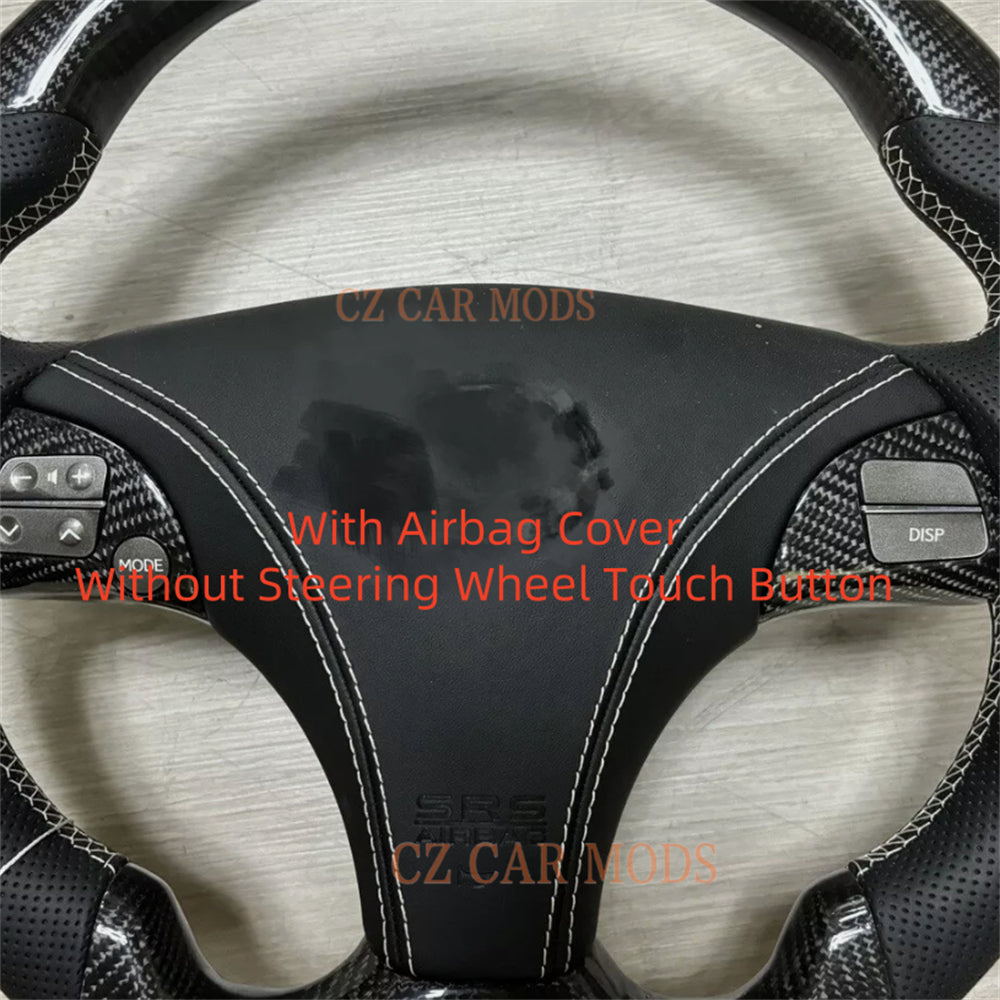 Custom Carbon Fiber Steering Wheel Auto Accessory Original Steering Wheel LEXUS 2007-2012 ES ES350 2006-2011 GS GS350 450h Re-manufactured Steering Wheel