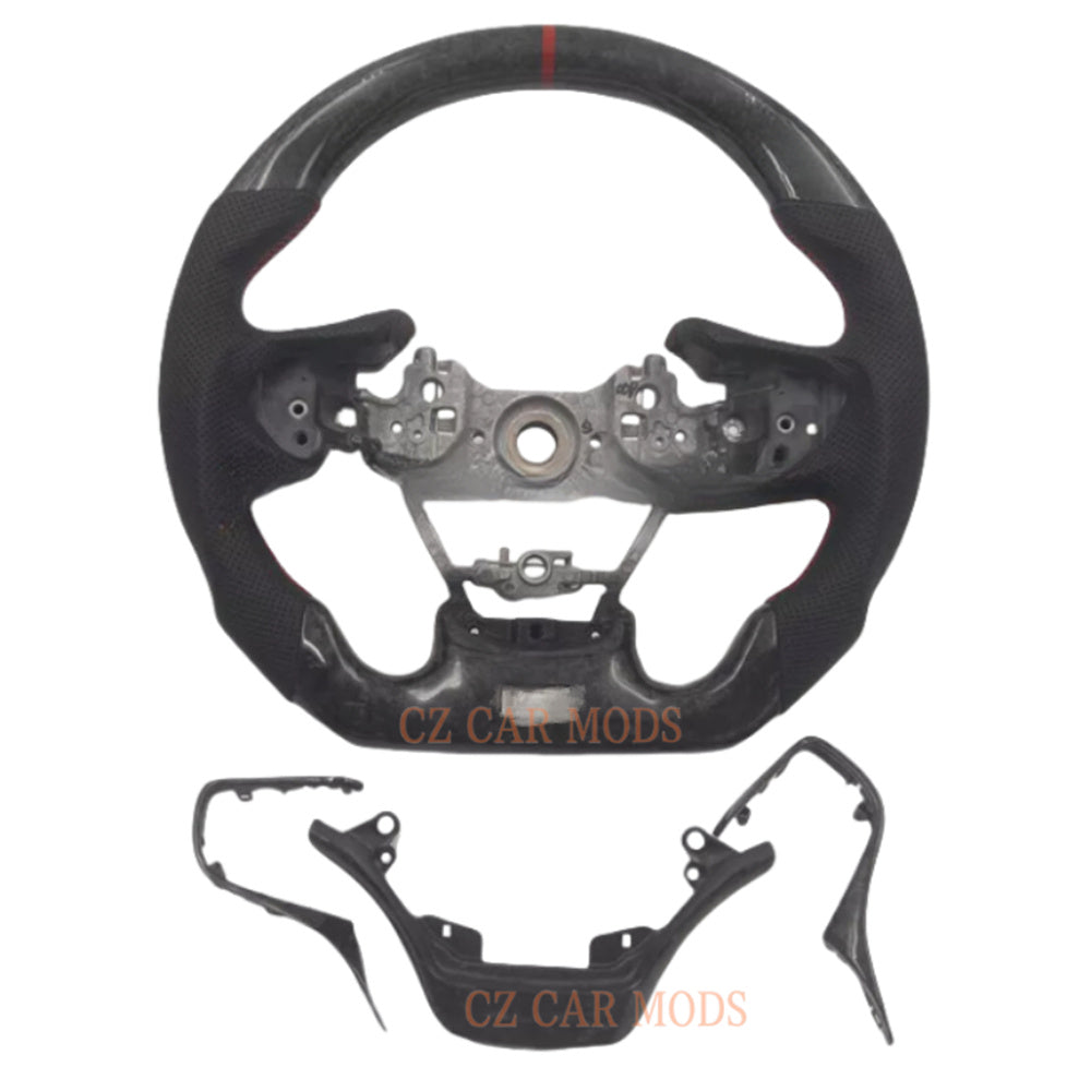Custom Carbon Fiber Steering Wheel Auto Accessory Original Steering Wheel For LEXUS 2018-2024 LS 2019-2024 UX 2019-2024 ES Re-manufactured Steering Wheel