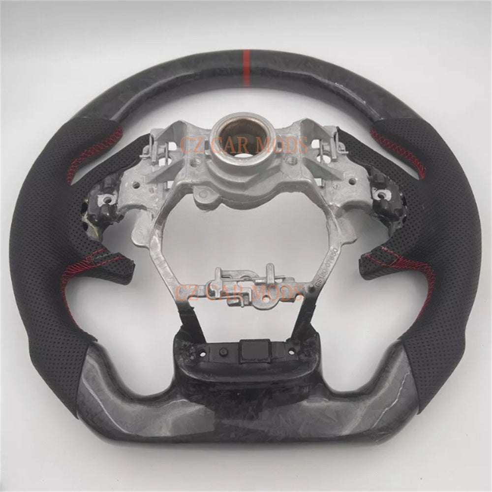 Custom Carbon Fiber Steering Wheel Auto Accessory Original Steering Wheel For LEXUS 2018-2024 LS 2019-2024 UX 2019-2024 ES Re-manufactured Steering Wheel