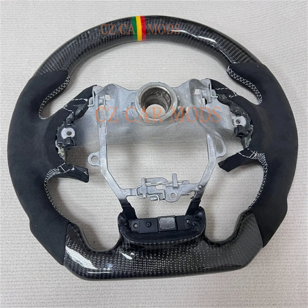 Custom Carbon Fiber Steering Wheel Auto Accessory Original Steering Wheel For LEXUS LS 2018 2019 2020 2021 2022 2023 Re-manufactured Steering Wheel