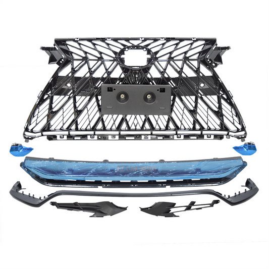 Car Body Kits for Lexus RX 2016 2017 2018 2019 upgrade Front TRD grille Rear lip of bumper