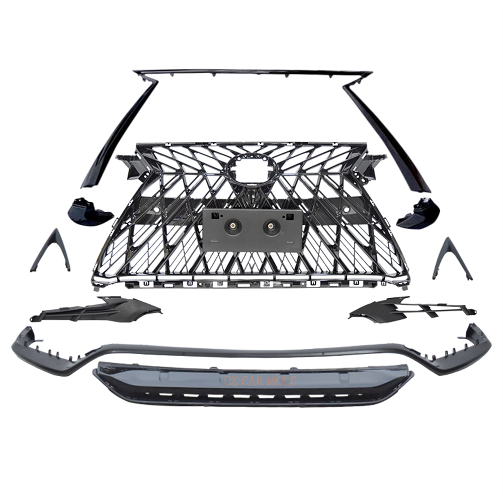 Car Body Kits for Lexus RX 2016 2017 2018 2019 upgrade Front TRD grille Rear lip of bumper