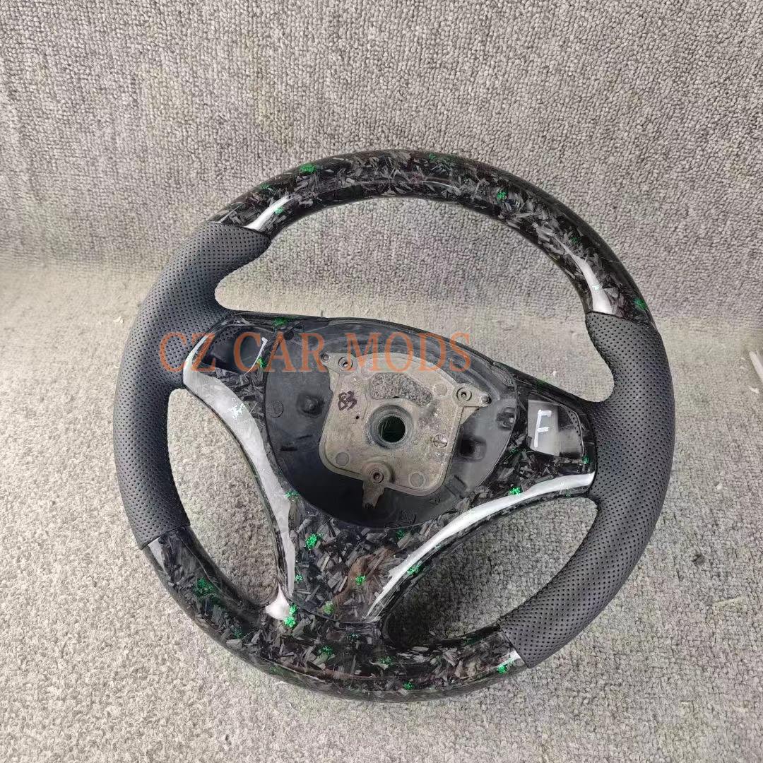 Customized Real Carbon Fiber Steering Wheel Original Steering Wheel Re-manufactured Steering Wheel Auto Accessory For BMW 3 Series E90 E92 E82 E87 328i 2007 2008 2009 2010 2011 2012 2013