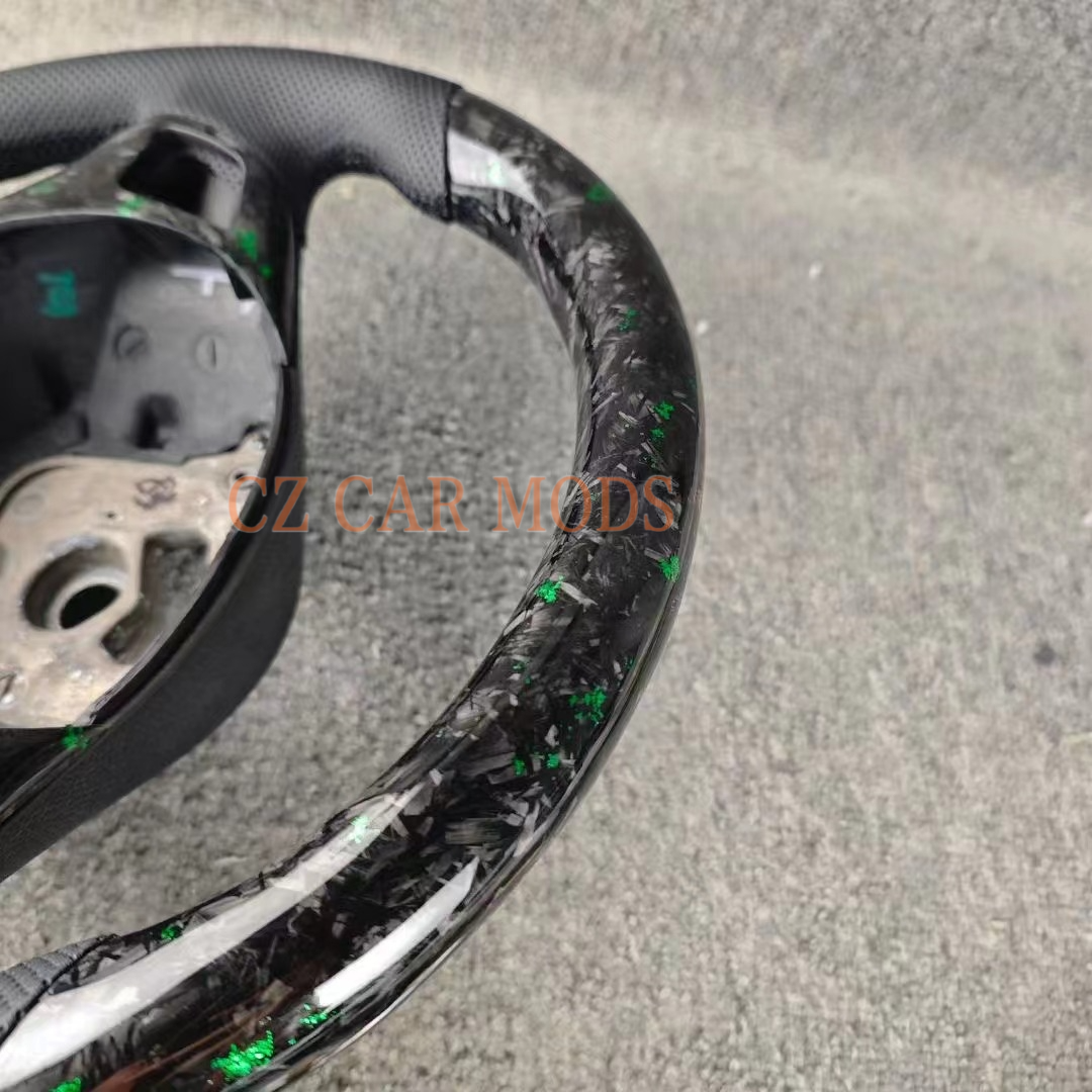 Customized Real Carbon Fiber Steering Wheel Original Steering Wheel Re-manufactured Steering Wheel Auto Accessory For BMW 3 Series E90 E92 E82 E87 328i 2007 2008 2009 2010 2011 2012 2013