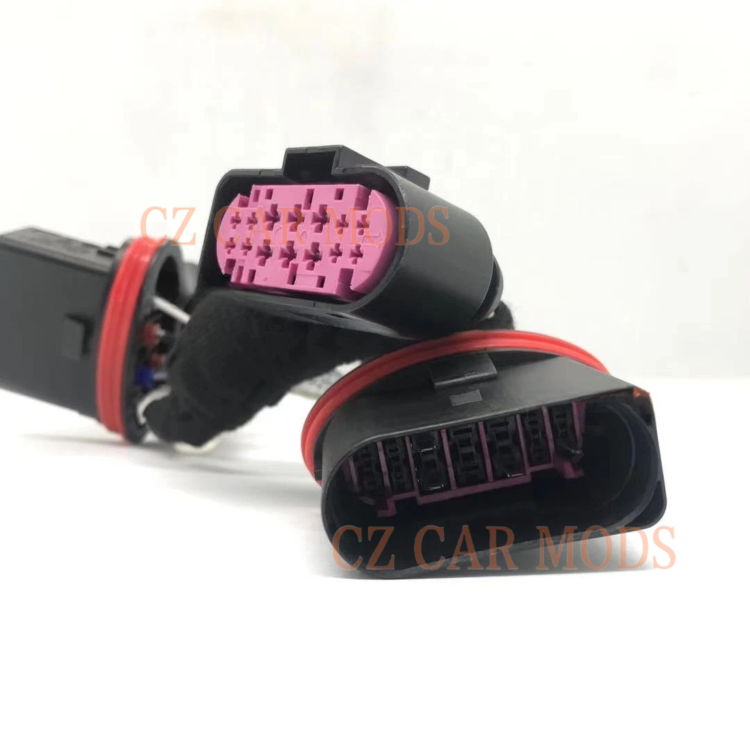 Adarter Wire Harness for 2013 2014 2015 2016 Ford Escape Kuga Headlight Halogen to Xenon