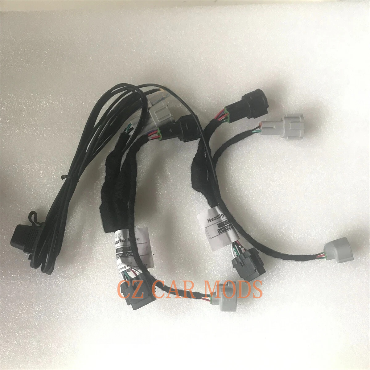 Adapter Wire Harness For 2017 2018 2019 2020 Nissan Rogue Headlight Modify Halogen to LED