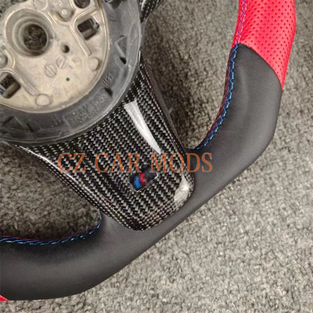 Customized Real Carbon Fiber Steering Wheel For 2009 2010 2011 2012 2013 2014 2015 2016 BMW Z4 E86 Auto Accessory Original Steering Wheel Remanufactured