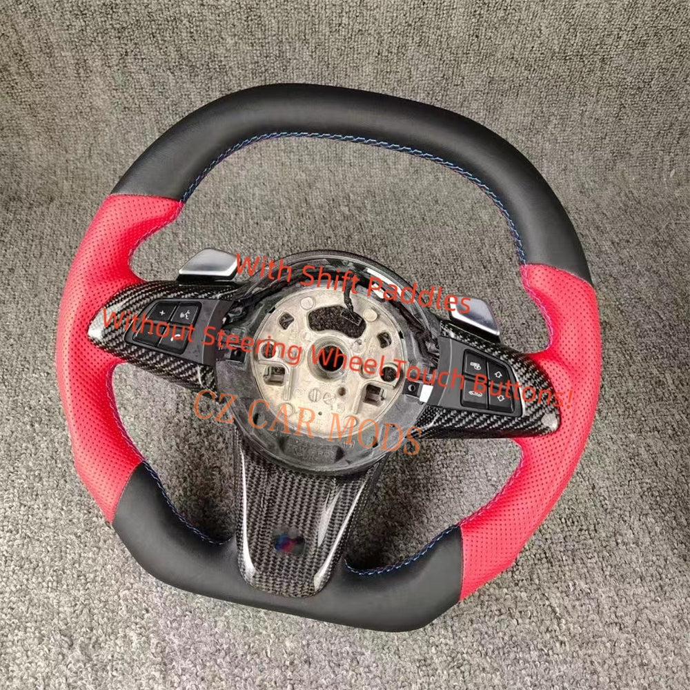 Customized Real Carbon Fiber Steering Wheel For 2009 2010 2011 2012 2013 2014 2015 2016 BMW Z4 E86 Auto Accessory Original Steering Wheel Remanufactured
