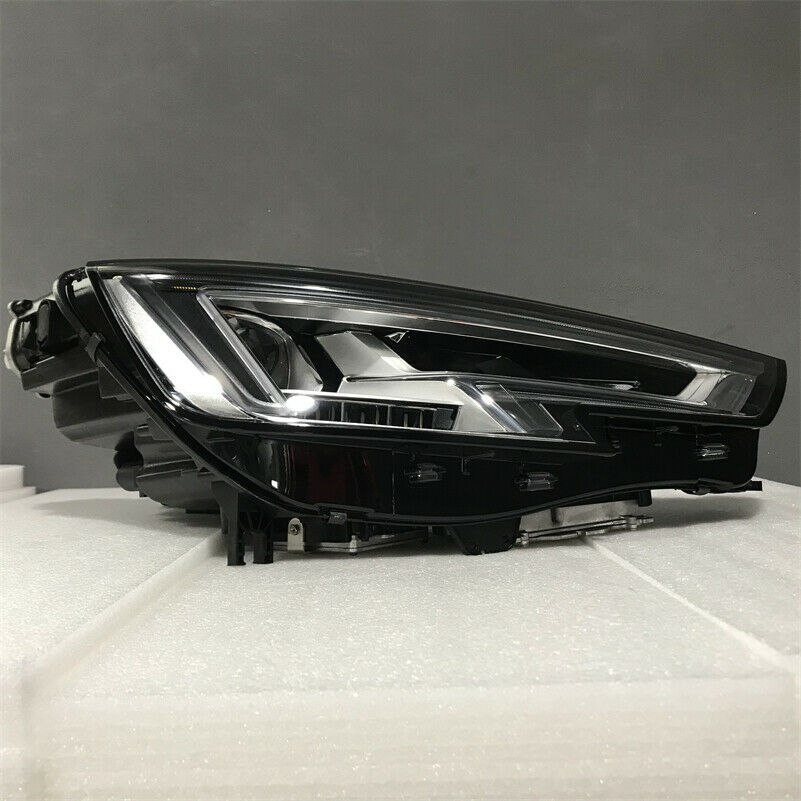 Pair LED headlights for 2017 2018 2019 Audi A4 Xenon to LED Headlight Replacement Modification