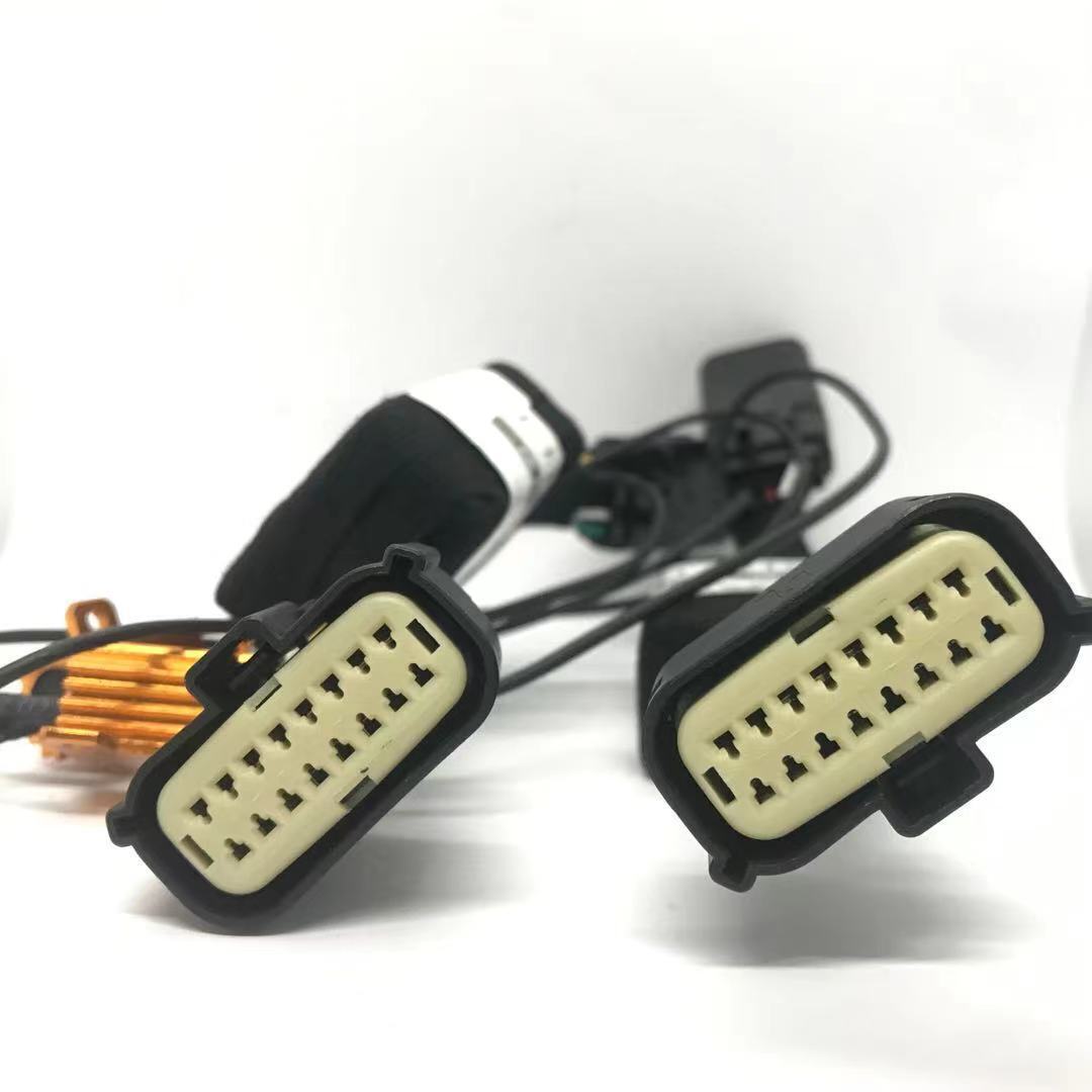 Adarter Wire Harness for 2017 2018 2019 Buick Lacrosse Headlight Modified from Xenon to LED Car Headlight Replacement