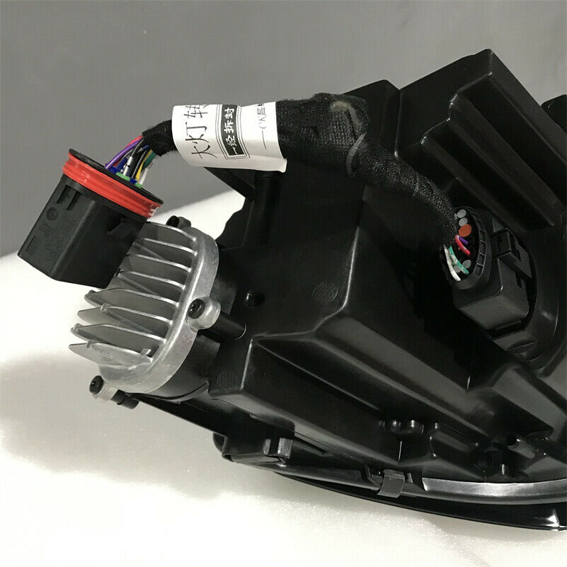 Pair LED headlights for 2017 2018 2019 Audi A4 Xenon to LED Headlight Replacement Modification