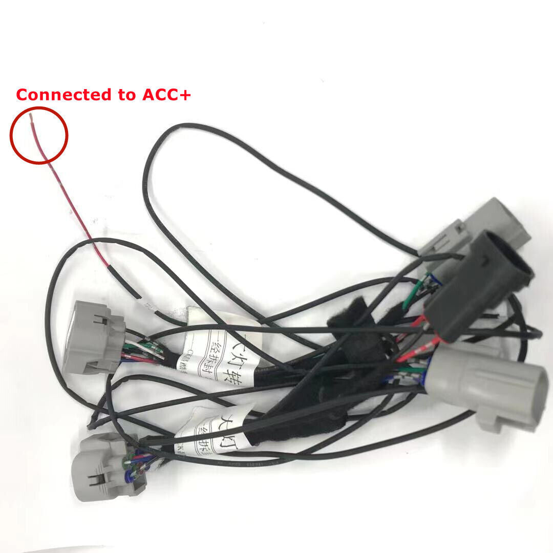 Adapter Wire Harness for TOYOTA Highlander Headlight Modify from Halogen to LED