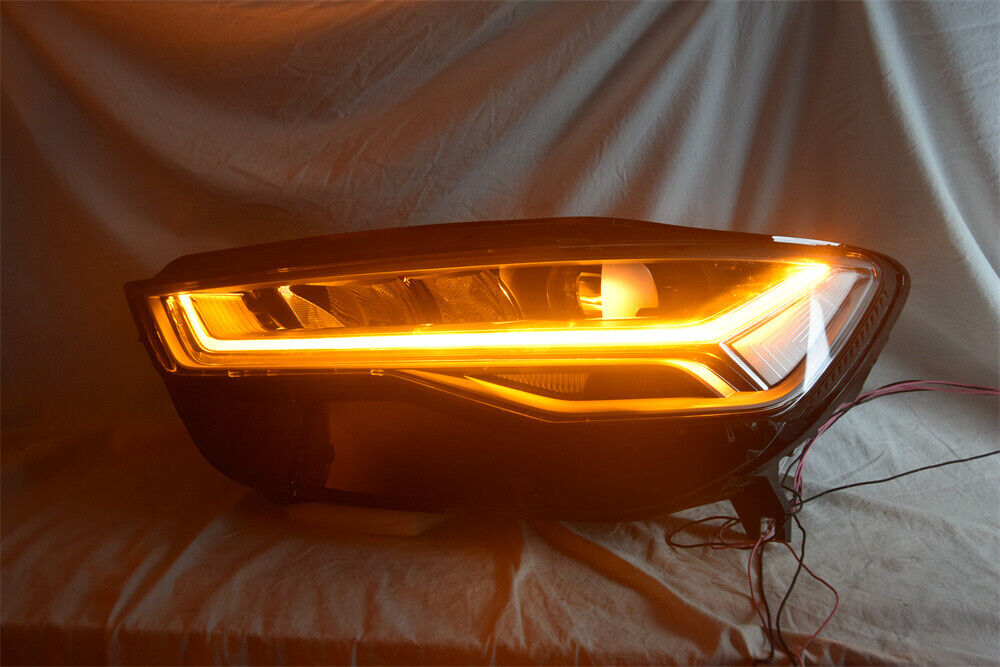 pair LED Headlight Assembly for 2012-2018 AUDI A6 Xenon to 2016-2018 LED Car MODS Car Headlight Replacement