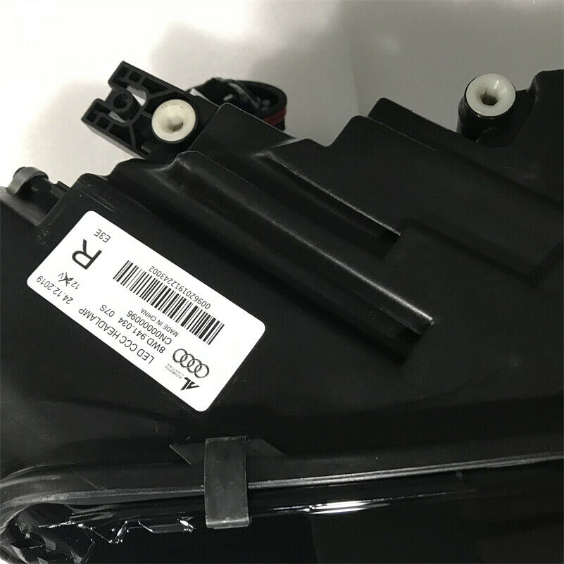 Pair LED headlights for 2017 2018 2019 Audi A4 Xenon to LED Headlight Replacement Modification