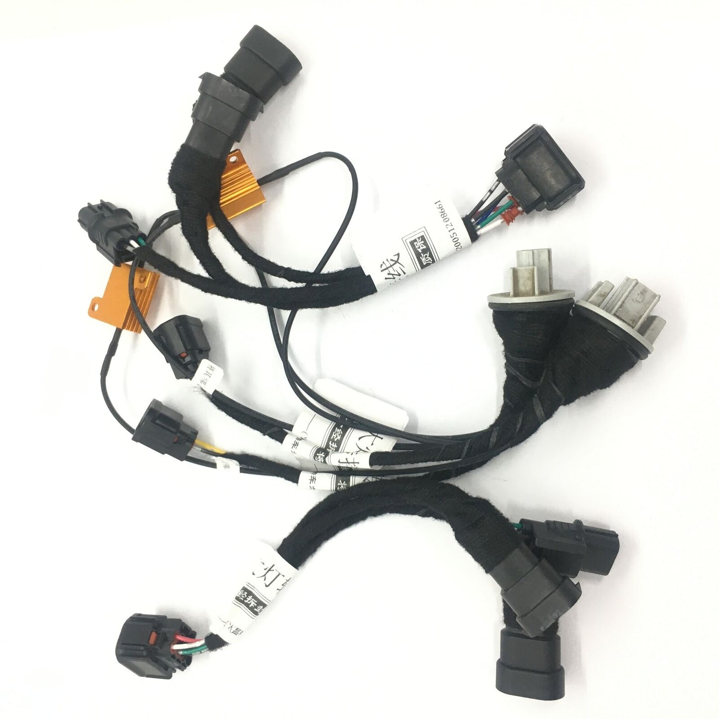 Headlights modified Adapter Wire Harness For 2019 2020 HONDA HR-V Halogen to led