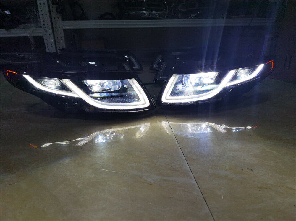 Land Rover Range Rover Evoque 2012 2013 2014 2015 Xenon Headlights Modified to 2018 led Car Headlight Replacement Upgrade