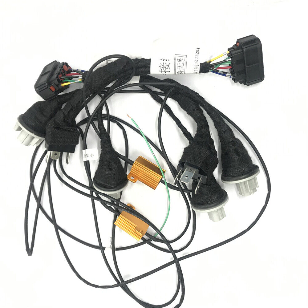Adapter Wire Harness For 2021 HONDA FIT JAZZ Headlight Modified Halogen to LED