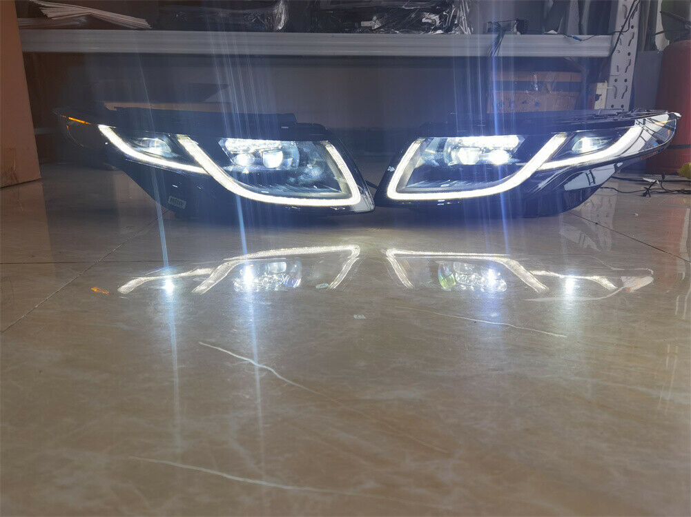 Land Rover Range Rover Evoque 2012 2013 2014 2015 Xenon Headlights Modified to 2018 led Car Headlight Replacement Upgrade