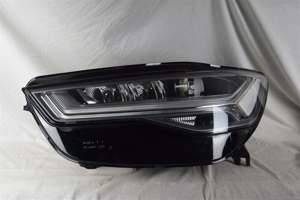 pair LED Headlight Assembly for 2012-2018 AUDI A6 Xenon to 2016-2018 LED Car MODS Car Headlight Replacement
