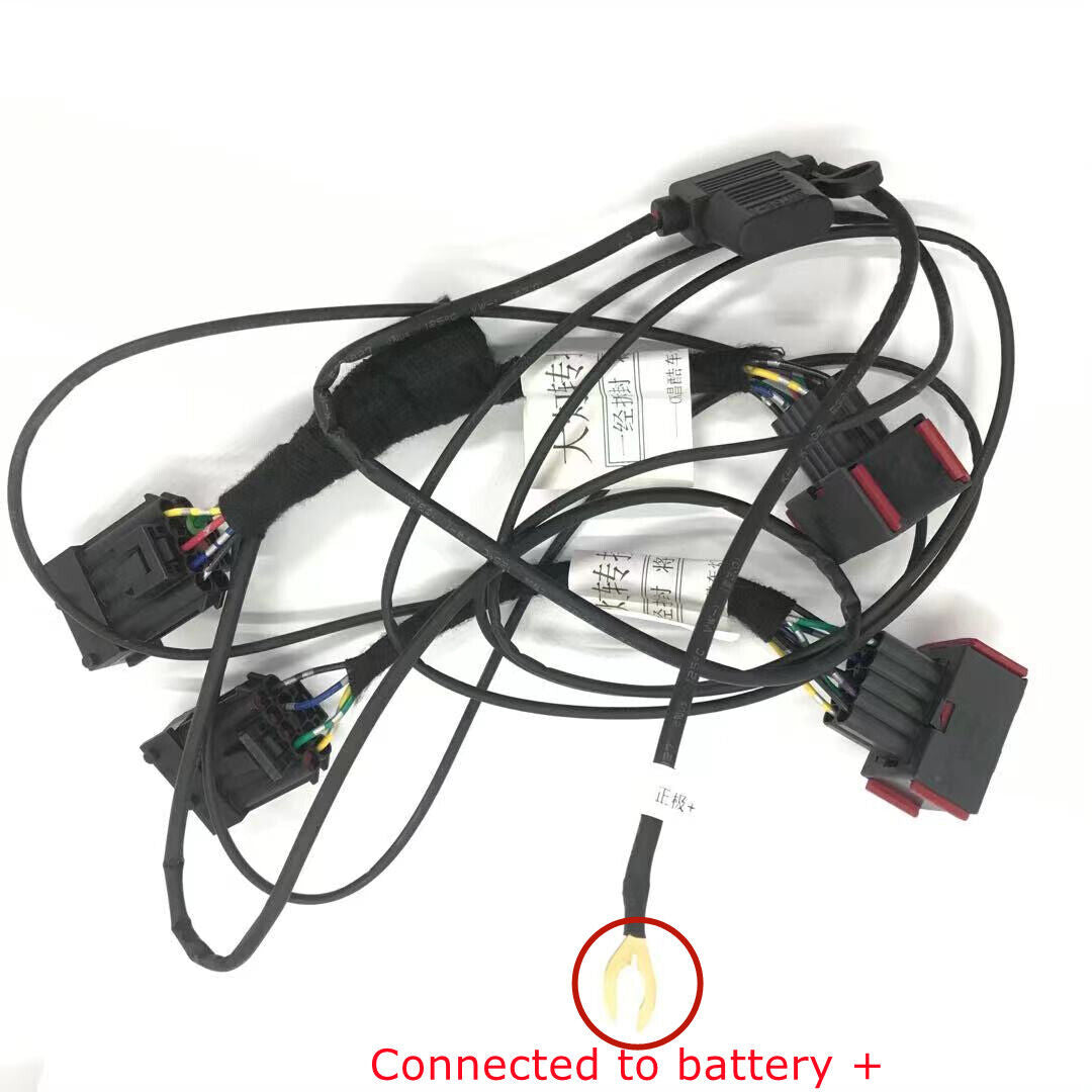 Adapter Wire Harness for 2014-2017 Buick Regal Headlight Modify Halogen to Xenon