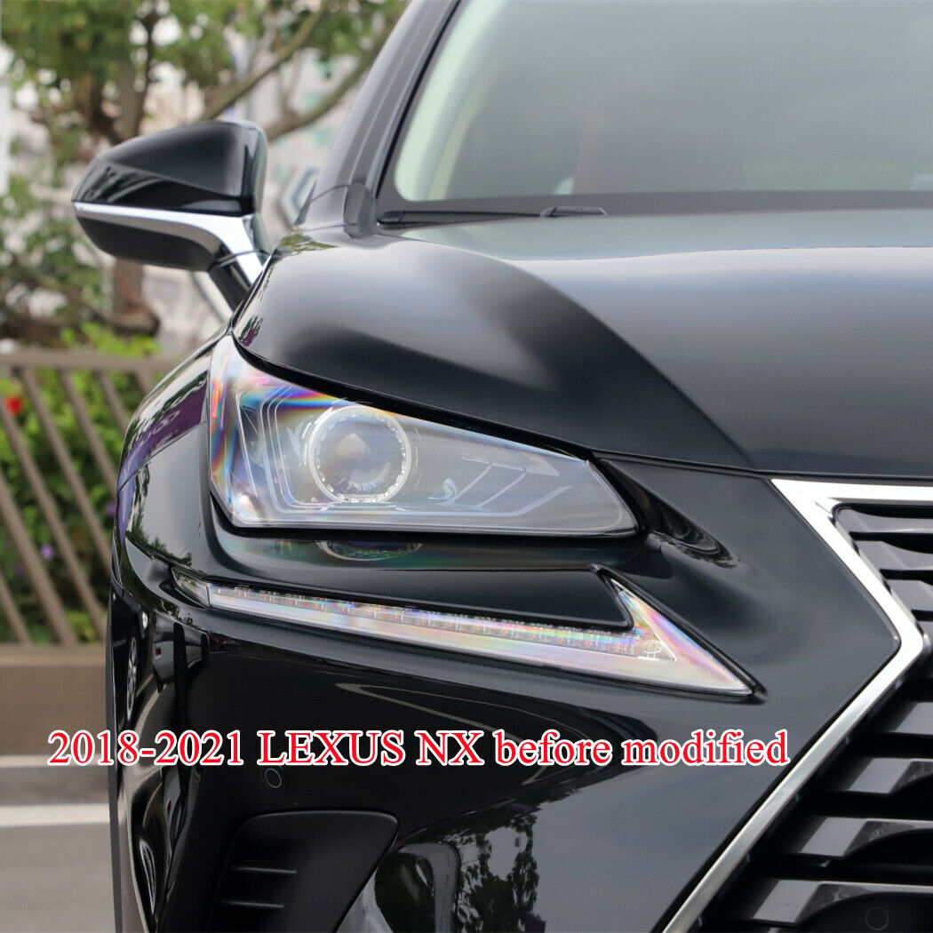 HeadlightS LED Triple Beam for 2015-2021 LEXUS NX300h NX300 NX200t Car Headlight Replacement
