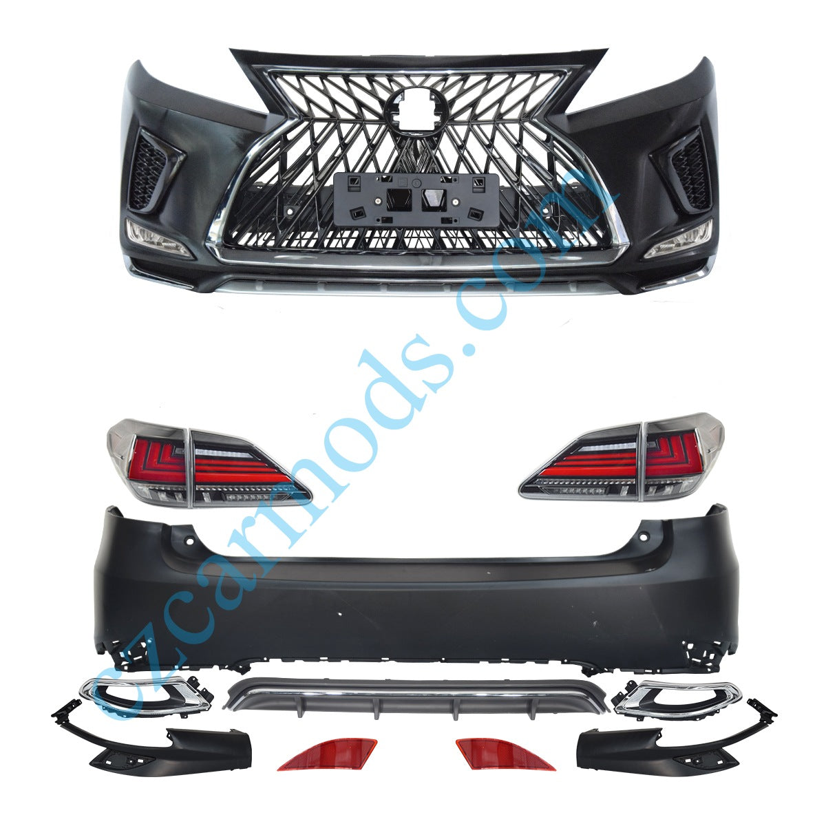 Rb Rx 3 Body Kit Car Body Kits for Lexus RX RX270 RX350 RX450h 2010-2015 upgrade to 202 ...