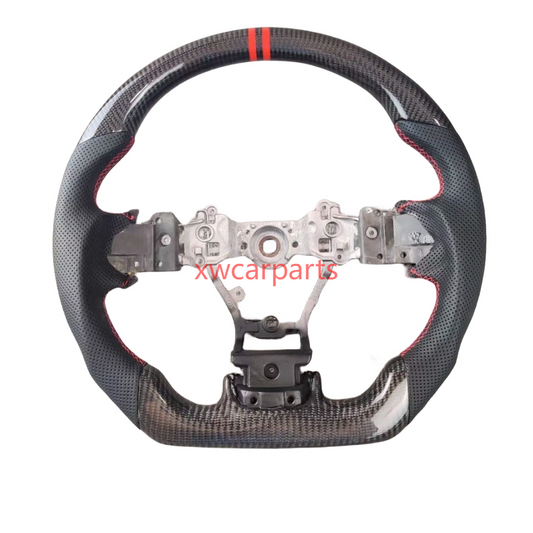 100% real Carbon Fiber Steering Wheel for Subaru XV Crosstrek 2012-2015 Forester 2014-2016