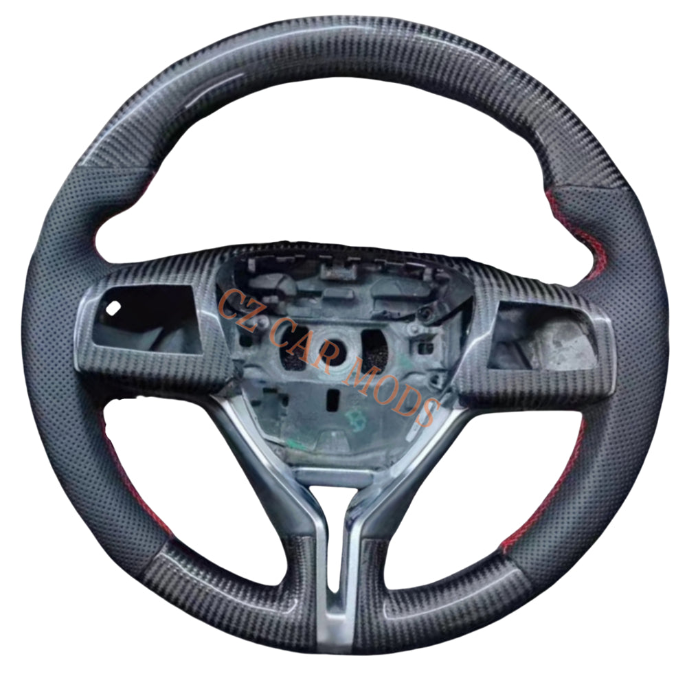 Customized Carbon Fiber Steering Wheel Auto Accessory Original Steering Wheel For Maserati Ghibli Quattroporte Levante 2014 2015 2016 2017 2018 2019 2020 2021 2022 2023 Remanufactured
