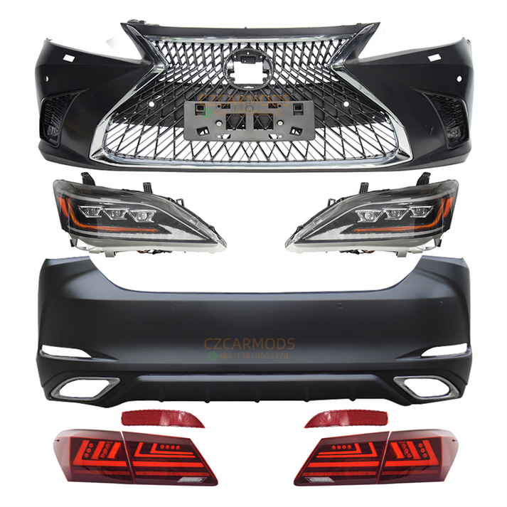 2013-2018 LEXUS ES300h ES350 LED Tail Lights Rear Lamps Assembly ES 3 ...