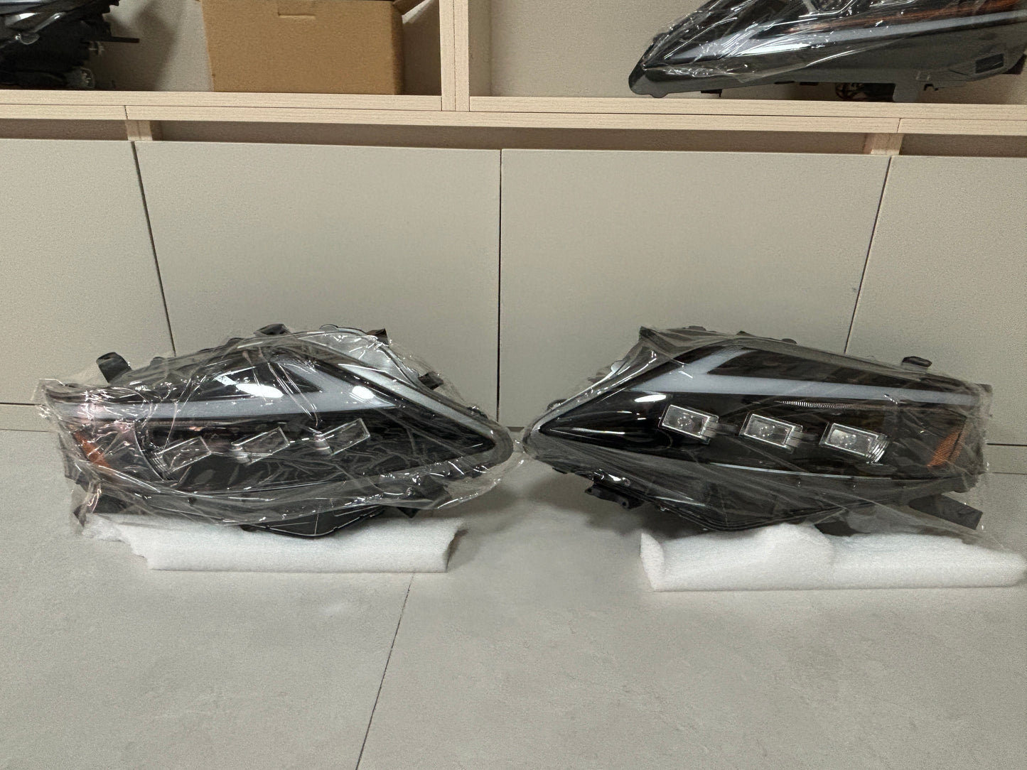 Triple Beam LED headlights for 2009 LEXUS RX Car Headlight Replacement