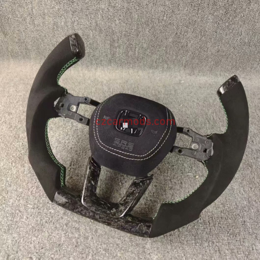 Customized 100% real Carbon Fiber Steering Wheel for Honda Civic 11th Gen 2022 2023 2024 F1 Shape