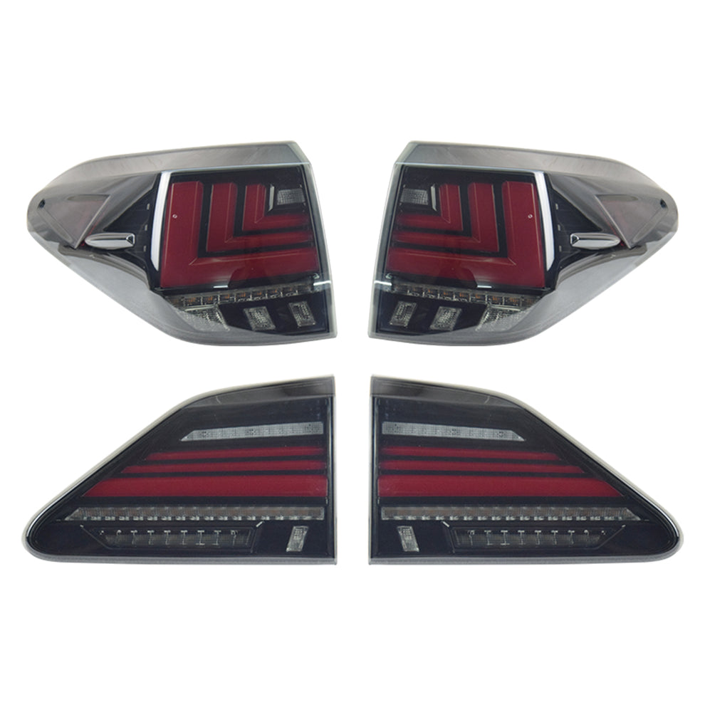 One Pair SMOKED LED Tail Lights For 2010-2015 Lexus RX 350 F 450 H W/S ...