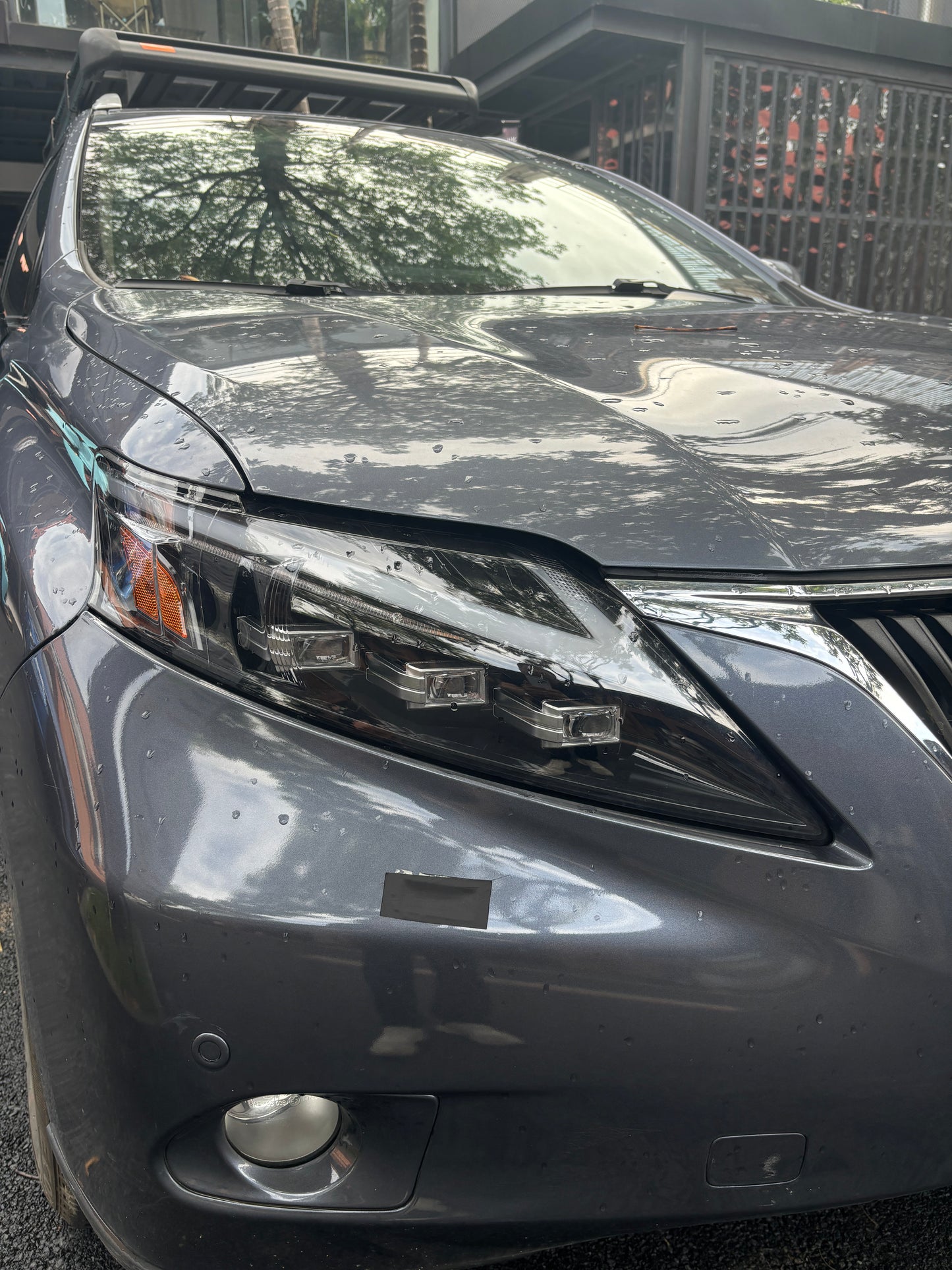 Triple Beam LED headlights for 2009 LEXUS RX Car Headlight Replacement