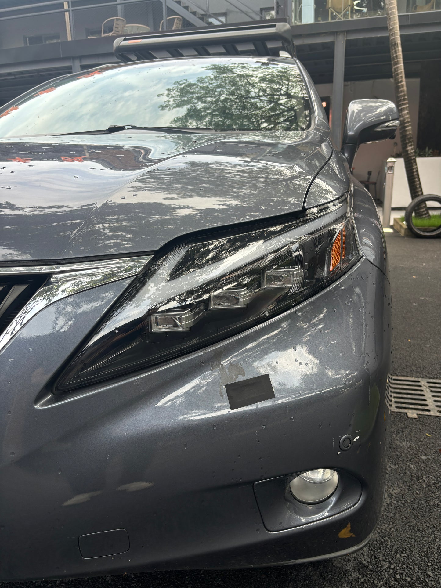 Triple Beam LED headlights for 2009 LEXUS RX Car Headlight Replacement