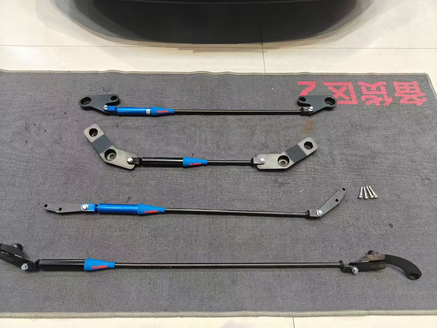 CUSCO Strut Bar Chassis Brace Kit for 2026 Lexus ES – Front & Rear Suspension Stiffener Performance Upgrade